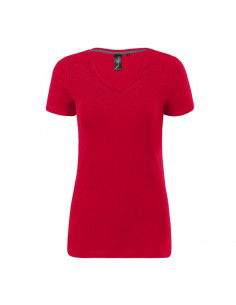 Malfini Action Vneck Tshirt W MLI70171 formula red 2