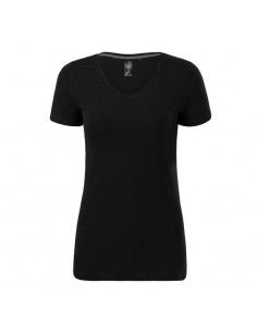 Malfini Action Vneck Tshirt W MLI70101 black 2