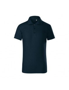 Malfini Pique Polo Free Jr polo shirt MLIF2202 navy blue 2