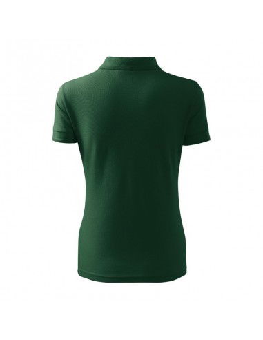 Malfini Pique Polo W MLI210D3 dark green polo shirt Malfini Pique Polo W MLI210D3 dark green polo shirt