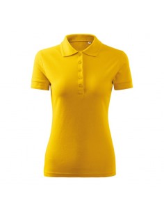 Malfini Pique Polo Free W MLIF1004 polo shirt yellow 2
