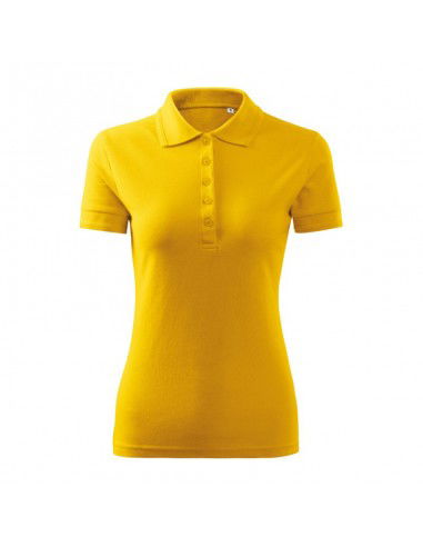 Malfini Pique Polo Free W MLIF1004 polo shirt yellow Malfini Pique Polo Free W MLIF1004 polo shirt yellow