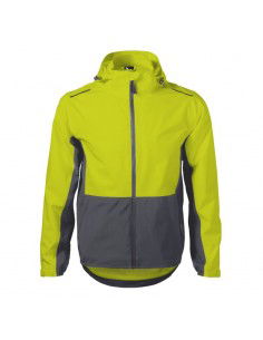 Malfini Rainbow M MLI53890 neon yellow jacket 2