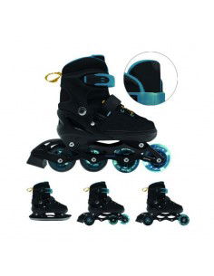 Spokey Quattro 4IN1 inline skates SPK943432 size 3033 BKDBL