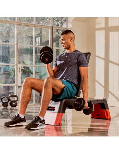 Reebok adjustable step with bench function RAP15170RD Reebok adjustable step with bench function RAP15170RD