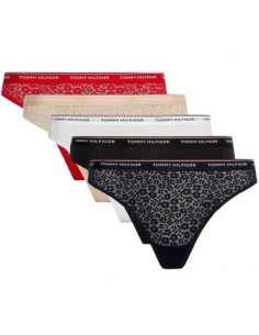 Tommy Hilfiger 5Pack Thong Underwear W UW0UW04995