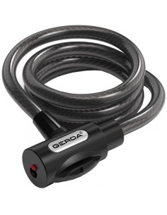 Gerda bicycle lock cable round body key cover Flex 12008V OSFL012000806V2XP