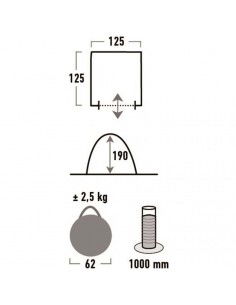 High Peak Rimini 14023 tent 2