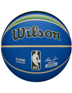 Wilson NBA Team City Collector Milwaukee Bucks Ball WZ4016417ID 2
