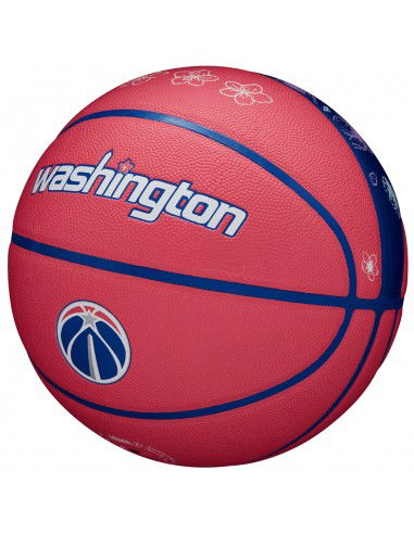 Wilson NBA Team City Collector Washington Wizards Ball WZ4016430ID Wilson NBA Team City Collector Washington Wizards Ball WZ4016430ID