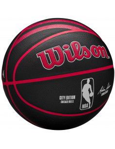 Wilson NBA Team City Collector Chicago Bulls InOut Ball WZ4024105XB 2