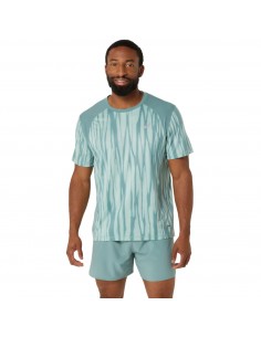 ASICS Road All Over Print SS Top 2011D092300