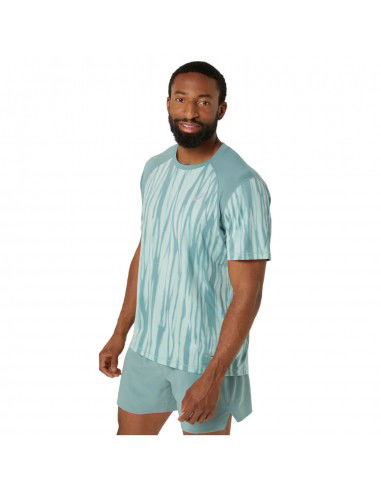ASICS Road All Over Print SS Top 2011D092300 ASICS Road All Over Print SS Top 2011D092300