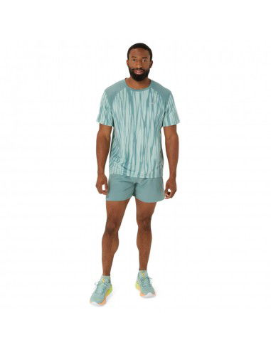 ASICS Road All Over Print SS Top 2011D092300 ASICS Road All Over Print SS Top 2011D092300