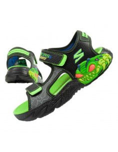 Skechers Jr 400614LBKLM sandals
