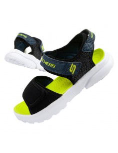 Skechers Jr 406512LBKLM sandals