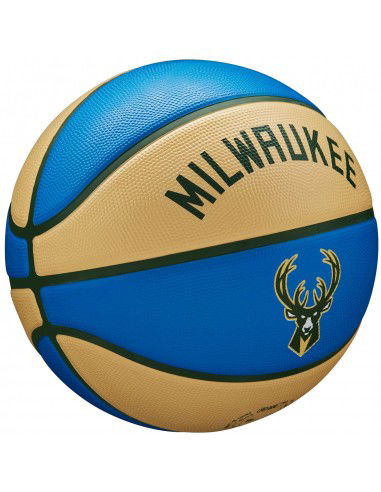 Wilson NBA Team City Edition Milwaukee Bucks Ball WZ4016517ID Wilson NBA Team City Edition Milwaukee Bucks Ball WZ4016517ID
