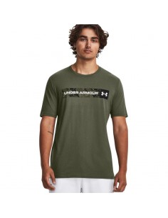 Under Armour Camo Chest Stripe Tshirt M 1376830 390 2