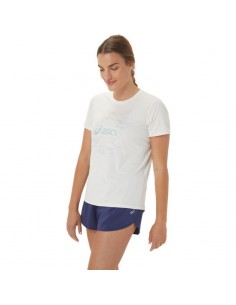 Asics Nagino Graphic Run SS Top W 2012C752100 Tshirt 2