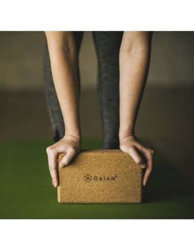 GAIAM yoga cube made of cork 52292 GAIAM yoga cube made of cork 52292