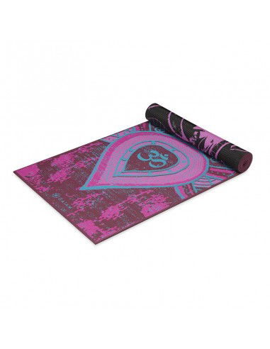 Doublesided yoga mat Gaiam "BE FREE" 6mm 62031 Doublesided yoga mat Gaiam "BE FREE" 6mm 62031
