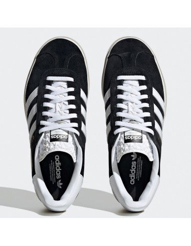 adidas Gazelle Bold Core Black White Women's HQ6912 MBS adidas Gazelle Bold Core Black White Women's HQ6912 MBS