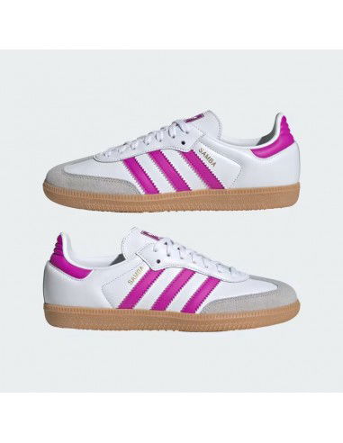 adidas Samba OG Footwear White Purple... adidas Samba OG Footwear White Purple...