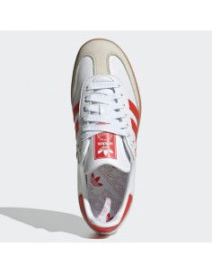 adidas Samba OG White Solar Red Gum Women's IF6513 MBS 2