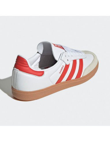 adidas Samba OG White Solar Red Gum... adidas Samba OG White Solar Red Gum...