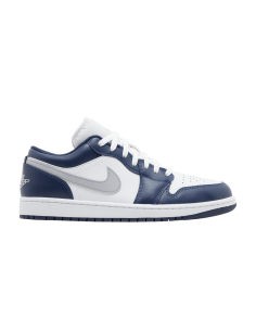 Jordan 1 Low Wolf Grey Midnight Navy 553558141 MBS