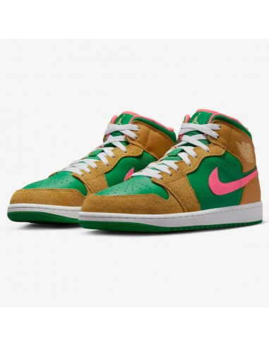 Jordan 1 Mid SE Wheat Watermelon... Jordan 1 Mid SE Wheat Watermelon...