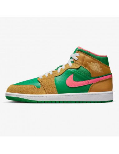 Jordan 1 Mid SE Wheat Watermelon... Jordan 1 Mid SE Wheat Watermelon...