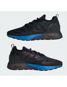 Adidas ZX 2K Boost Sneakers Core Black / Glow Blue FX7029 2
