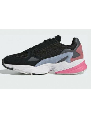 Adidas Falcon Γυναικεία Chunky Sneakers Core Black / Glow Blue / Cloud White EG2864 Adidas Falcon Γυναικεία Chunky Sneakers Core Black / Glow Blue / Cloud White EG2864