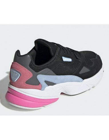 Adidas Falcon Γυναικεία Chunky Sneakers Core Black / Glow Blue / Cloud White EG2864 Adidas Falcon Γυναικεία Chunky Sneakers Core Black / Glow Blue / Cloud White EG2864