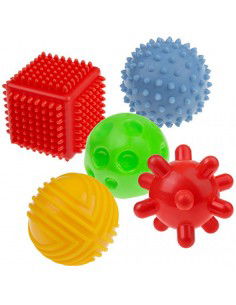 Sensory balls shapes 5 pcs...