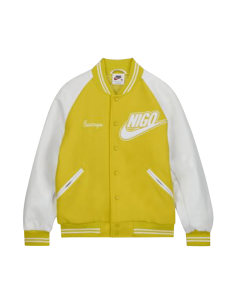 Nike x Nigo NRG Varsity Jacket Yellow FV5670735 MBS