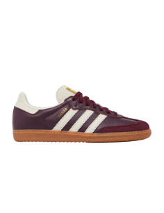 adidas Samba OG Maroon Gold Metallic Women's ID0477 MBS