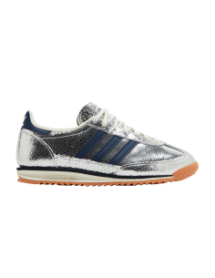 adidas SL 72 OG Silver Metallic Collegiate Navy Women's JH8654 MBS