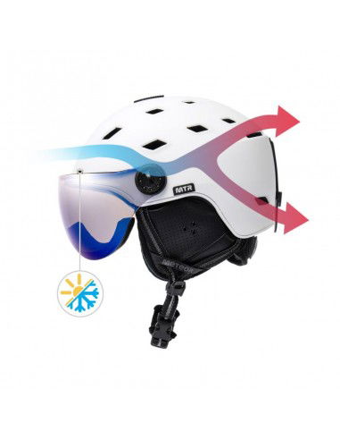 Meteor Glide Ski Helmet L 5861 cm 17297 Meteor Glide Ski Helmet L 5861 cm 17297