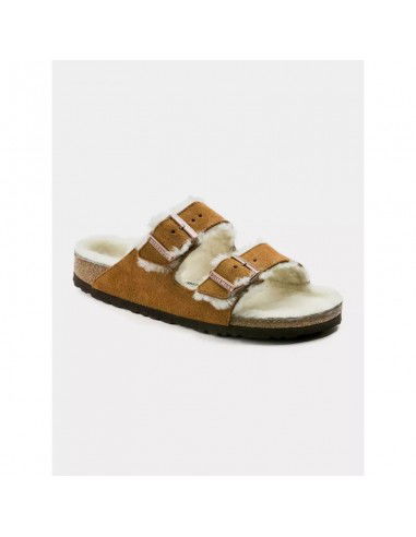 Birkenstock Arizona Shearling Mink W... Birkenstock Arizona Shearling Mink W...