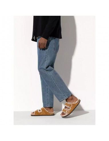 Birkenstock Arizona Shearling Mink W... Birkenstock Arizona Shearling Mink W...