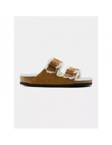 Birkenstock Arizona Shearling Mink W... Birkenstock Arizona Shearling Mink W...
