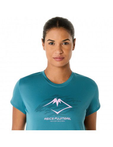 ASICS Fujitrail Logo SS Top 2012C971425 ASICS Fujitrail Logo SS Top 2012C971425