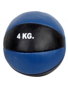Leather medicine ball 4 kg 2