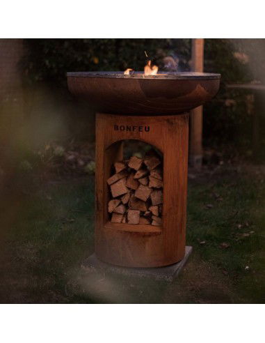 Bonfeu Bonbiza Open rusty garden fire... Bonfeu Bonbiza Open rusty garden fire...