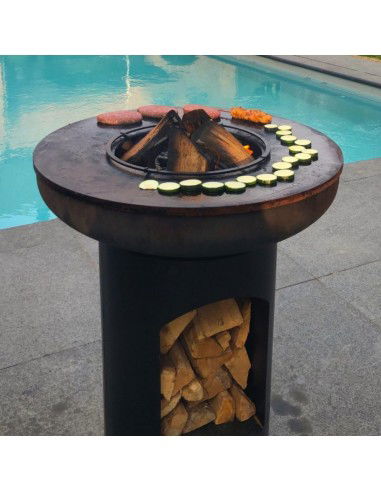 Bonfeu Bonbiza Open rusty garden fire... Bonfeu Bonbiza Open rusty garden fire...