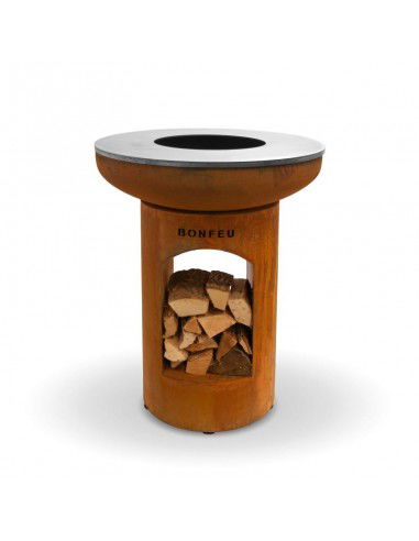 Bonfeu Bonbiza Open rusty garden fire... Bonfeu Bonbiza Open rusty garden fire...