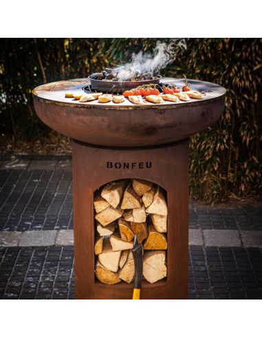 Bonfeu Bonbiza Open rusty garden fire... Bonfeu Bonbiza Open rusty garden fire...