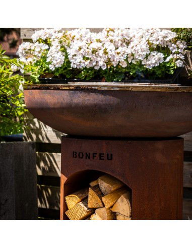 Bonfeu Bonbiza Open rusty garden fire... Bonfeu Bonbiza Open rusty garden fire...